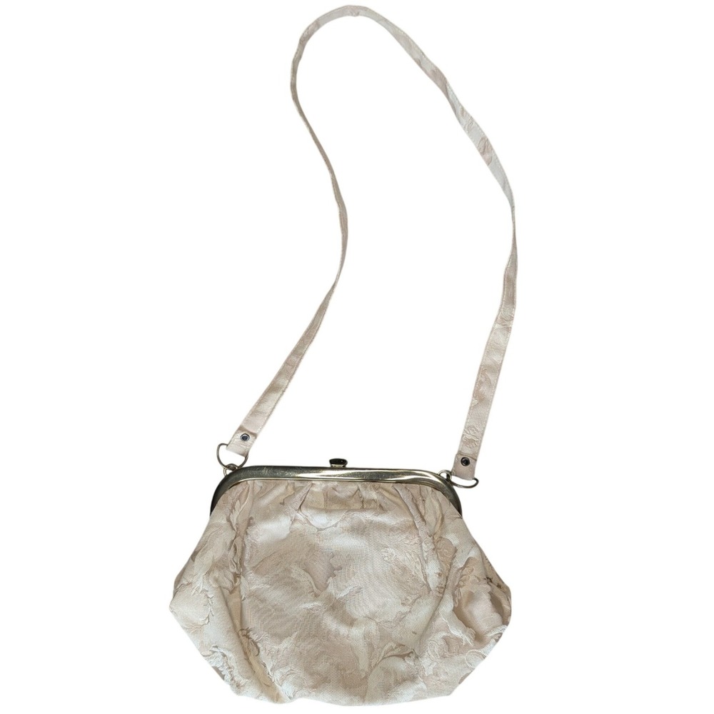 1960's Vintage Carnelli Biege Cross Body Bag made in Canada